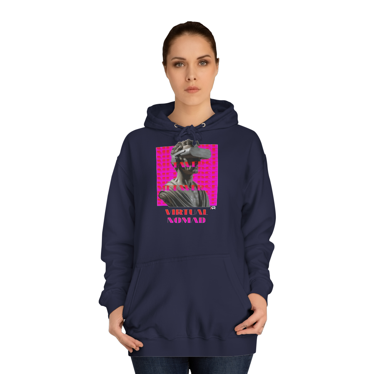 Virtual Nomad Hoodie Unisex – Bild 8